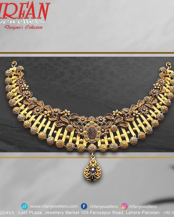Gold Necklace Design 0109