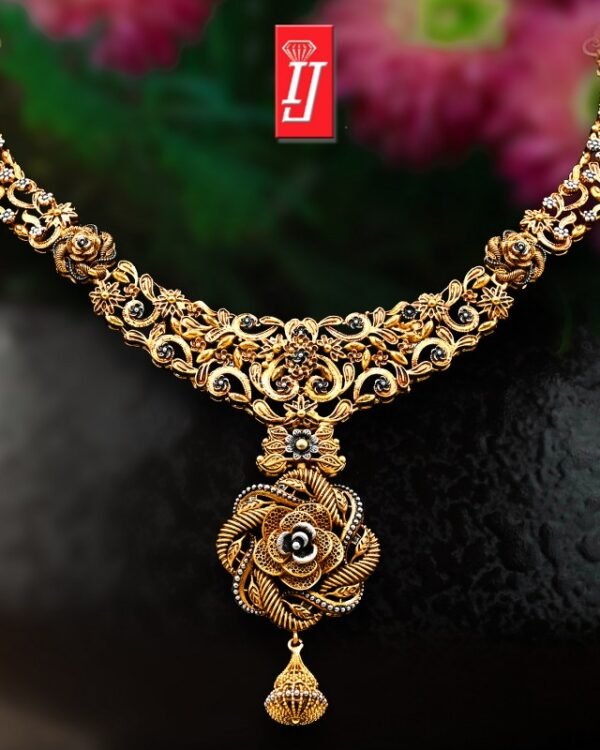 Gold Necklace Design 115