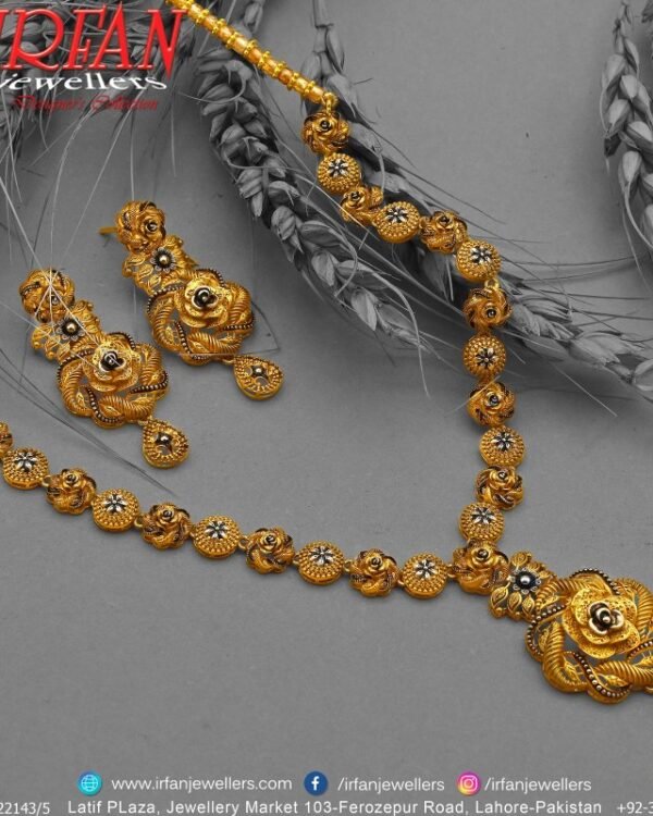 Gold Necklace Design 118