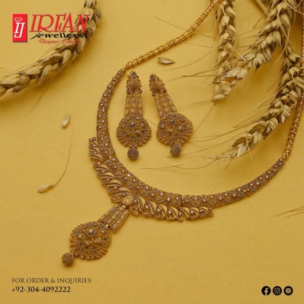 Gold Necklace Design 123