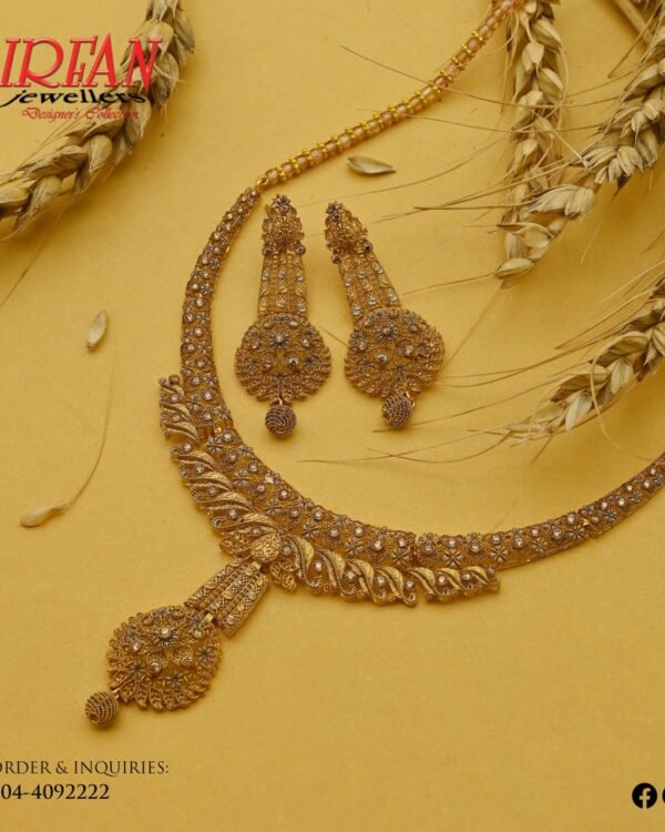 Gold Necklace Design 123
