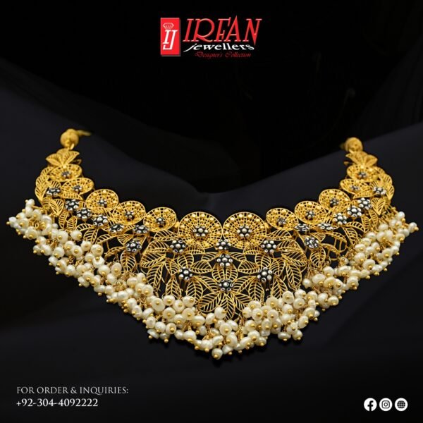 Gold Necklace Design 129