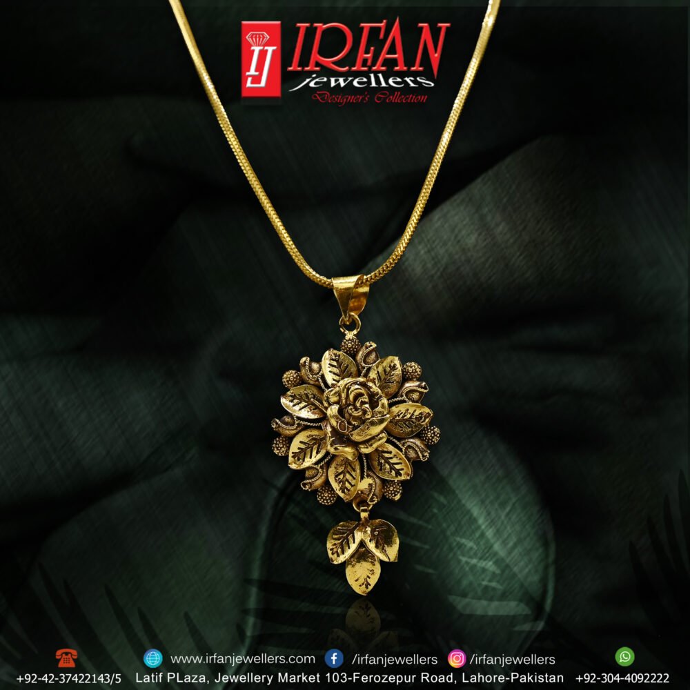 Gold Pendant Design 0025