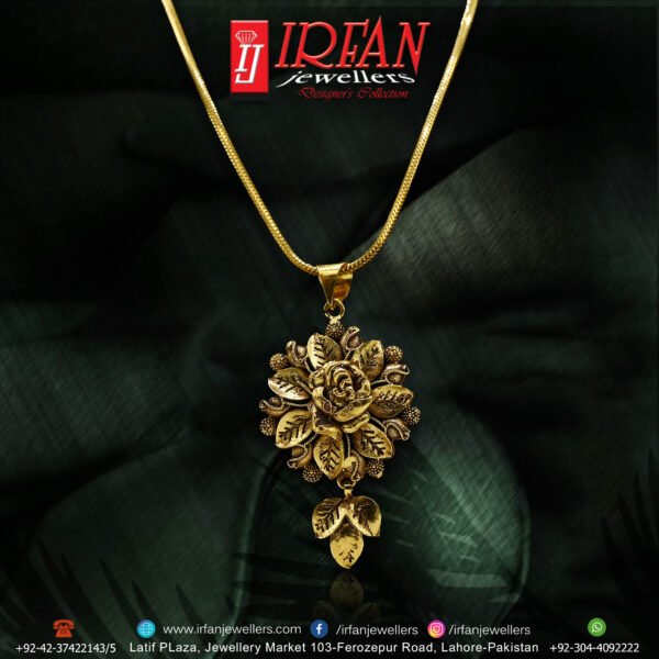 Gold Pendant Design 0025