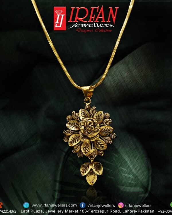 Gold Pendant Design 0025
