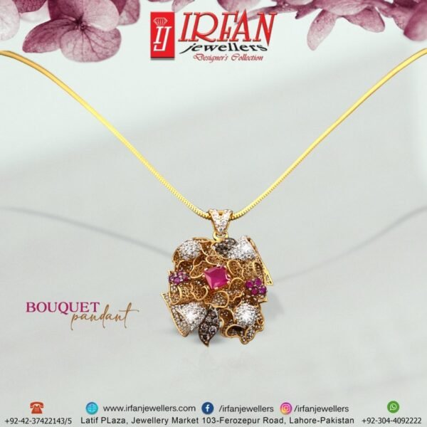 Gold Pendant Design 0027