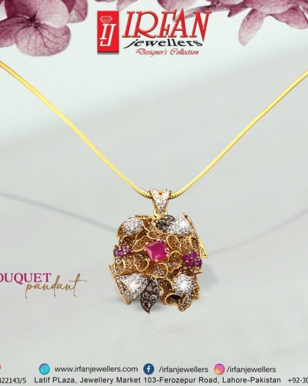 Gold Pendant Design 0027