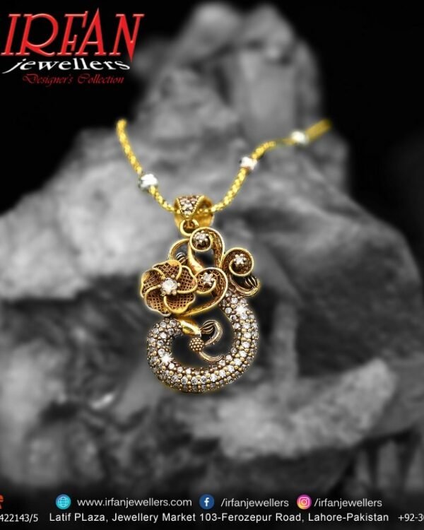 Gold Pendant Design 0040