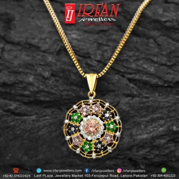 Gold Pendant Design 0041