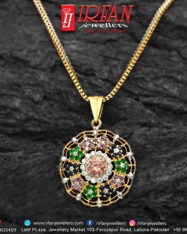 Gold Pendant Design 0041
