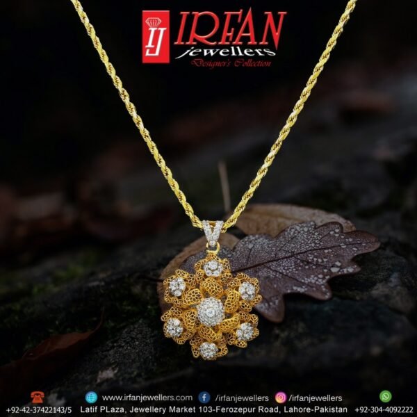 Gold Pendant Design 0042