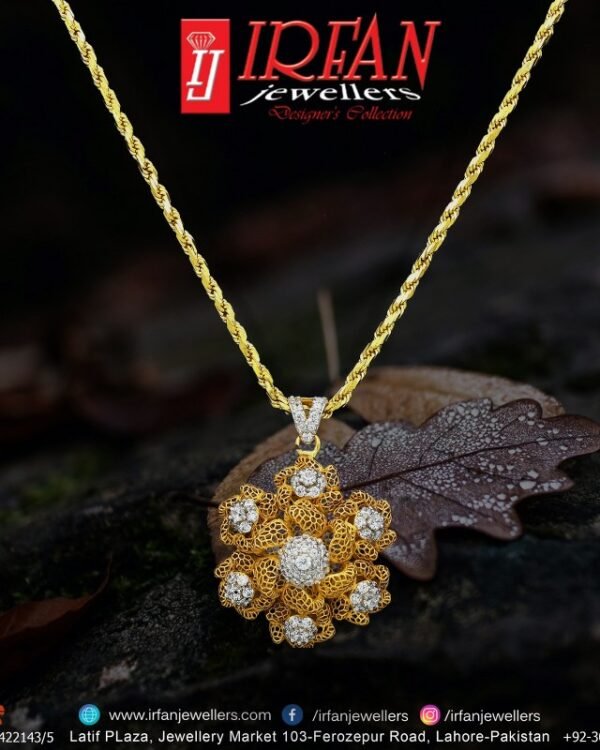 Gold Pendant Design 0042