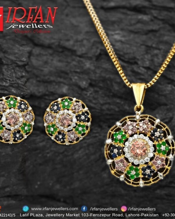 Gold Pendant Design 0044