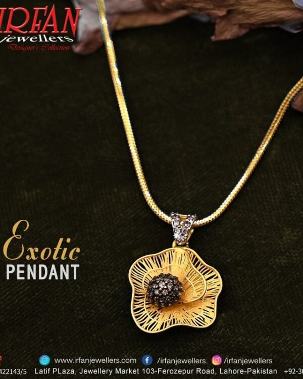 Gold Pendant Design 0045