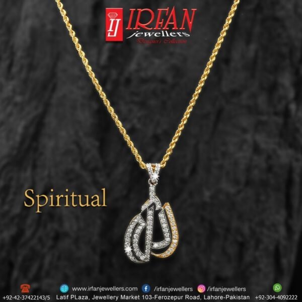Gold Pendant Design 0049