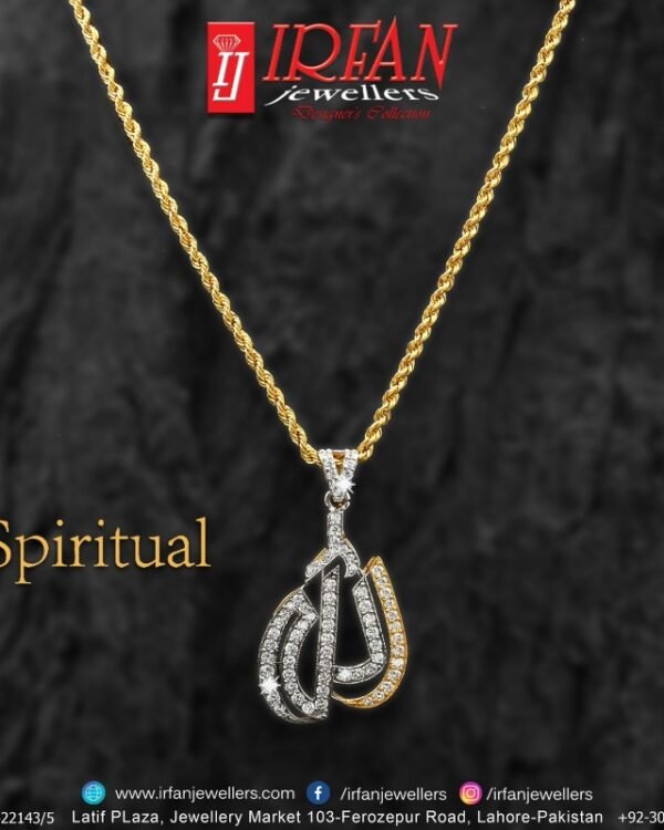 Gold Pendant Design 0049