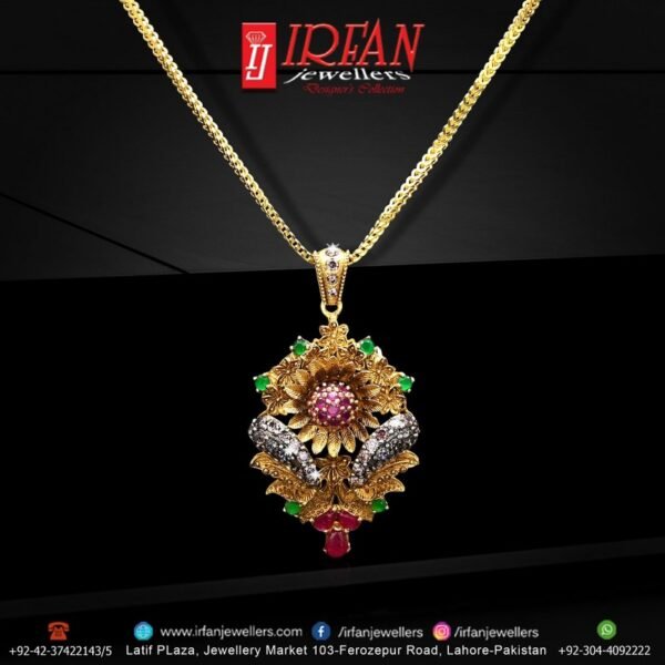 Gold Pendant Design 0052