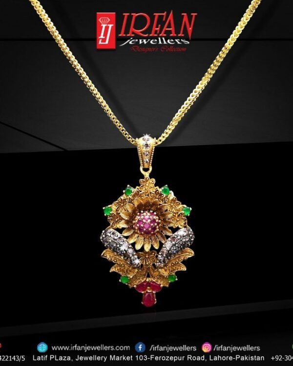 Gold Pendant Design 0052