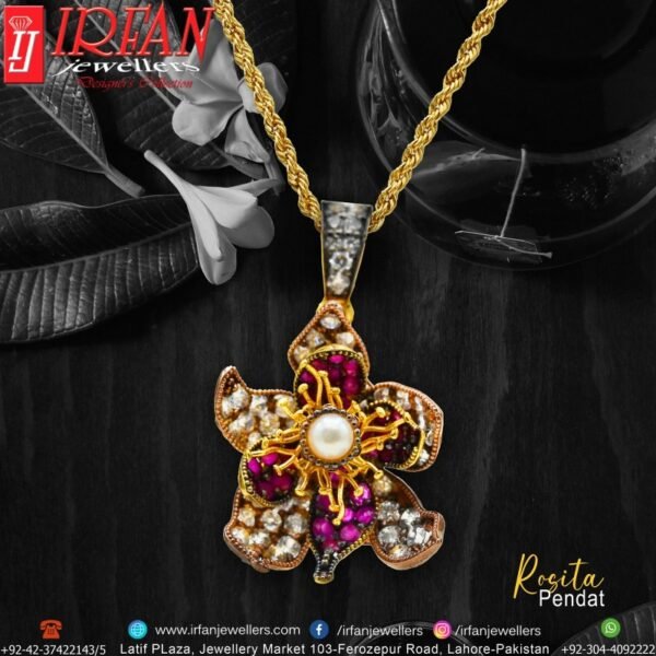 Gold Pendant Design 0055