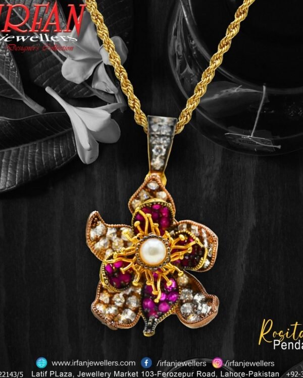 Gold Pendant Design 0055