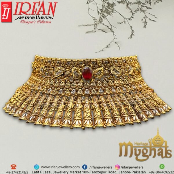 Gold Necklace Design 0107