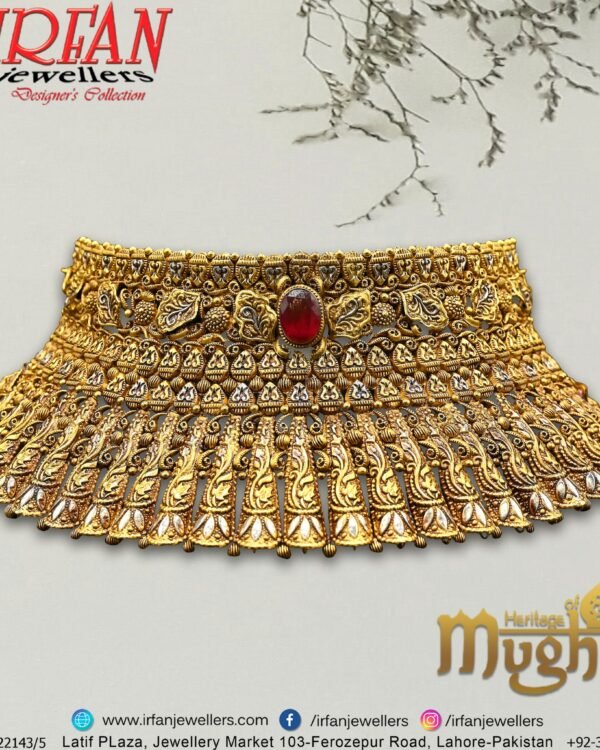 Gold Necklace Design 0107