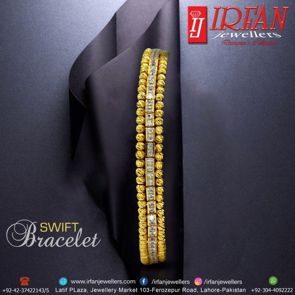 Gold Bracelet Design 0019