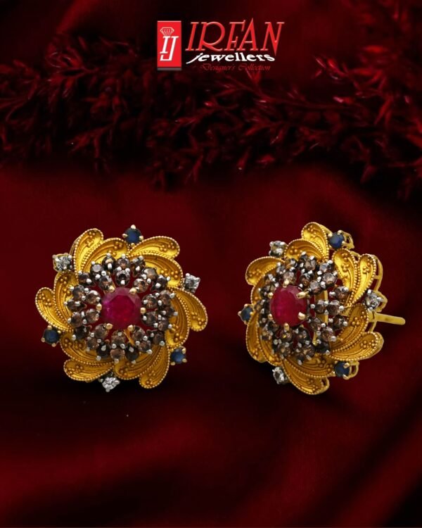 Gold Earrings Design
