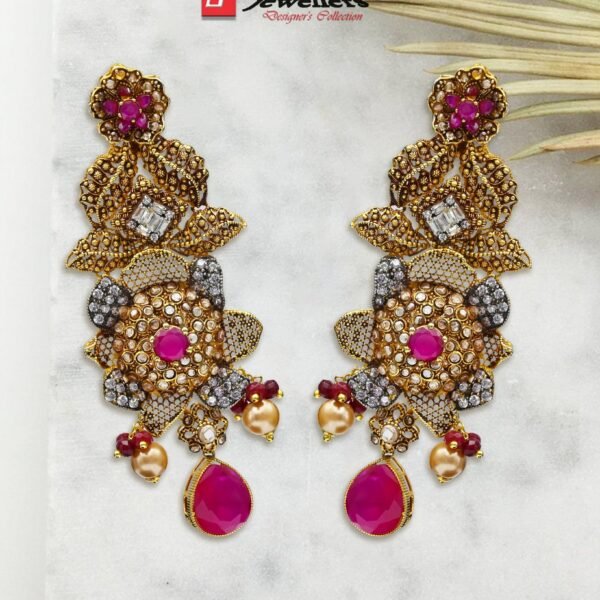 Gold Earrings Design