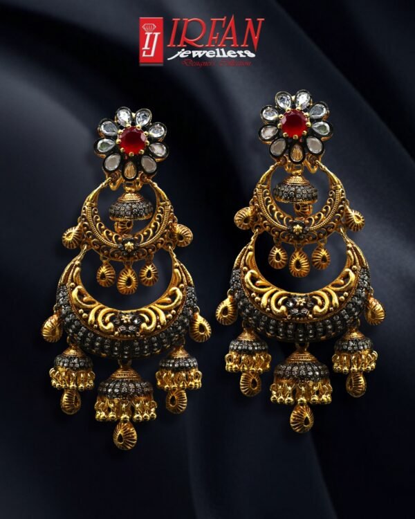 Gold Earrings Design