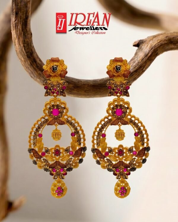 Gold Earrings Design