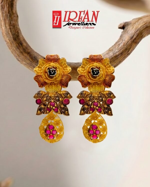 Gold Earrings Design